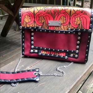 Italian leather purse w/ Prada leather